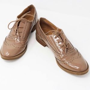 Franco Sarto Patent Leather Oxfords